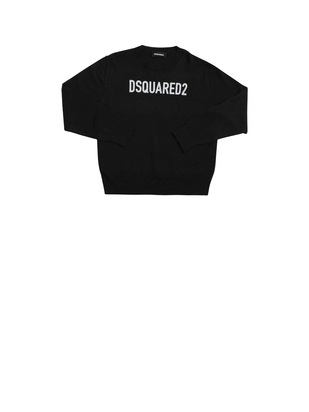 DSQUARED Felpa Bambino con logo in contrasto