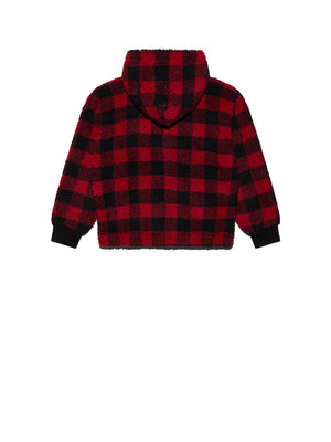 DSQUARED Giubbotto Bambino in cotone con motivo a quadri