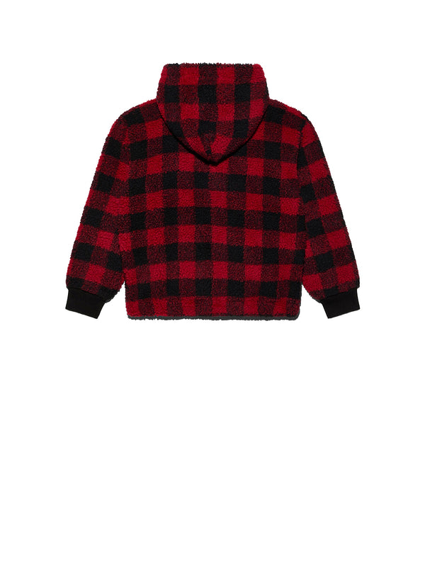 DSQUARED Giubbotto Bambino in cotone con motivo a quadri