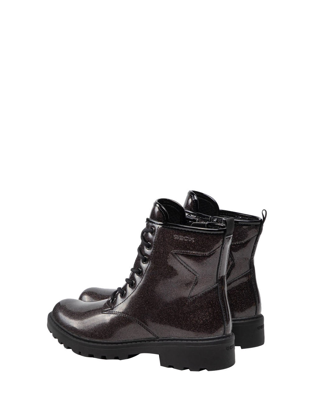GEOX Stivaletto Bambina in ecopelle con stella sul retro