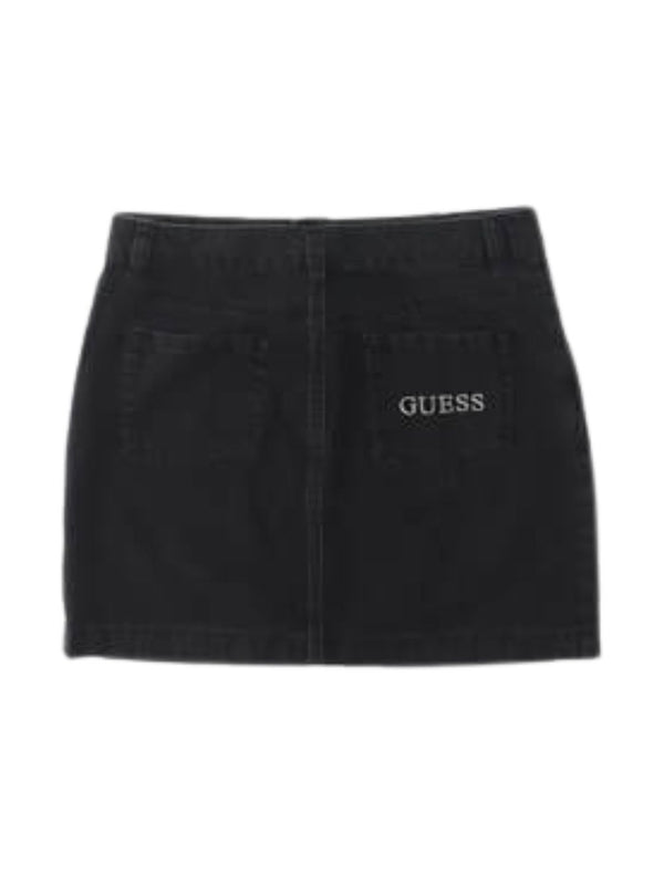 GUESS Gonna Bambina Denim con strass applicati