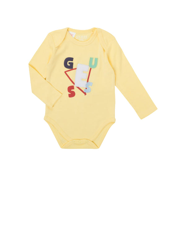 GUESS 1 USCITA Set Coordinato 4 Body Unisex in cotone con stampa