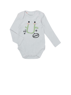 GUESS 1 USCITA Set Coordinato 4 Body Unisex in cotone con stampa
