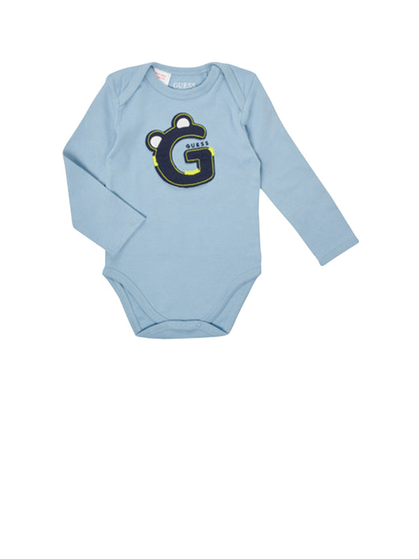 GUESS 1 USCITA Set Coordinato 4 Body Unisex in cotone con stampa