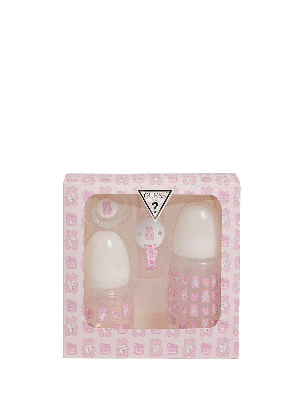GUESS 2 USCITA Set da Regalo Unisex in plastica con stampa Teddy