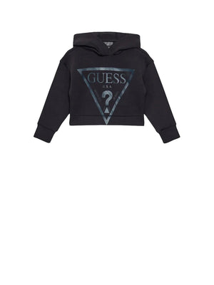 GUESS 2 USCITA Felpa Bambina con cappuccio modello cropped