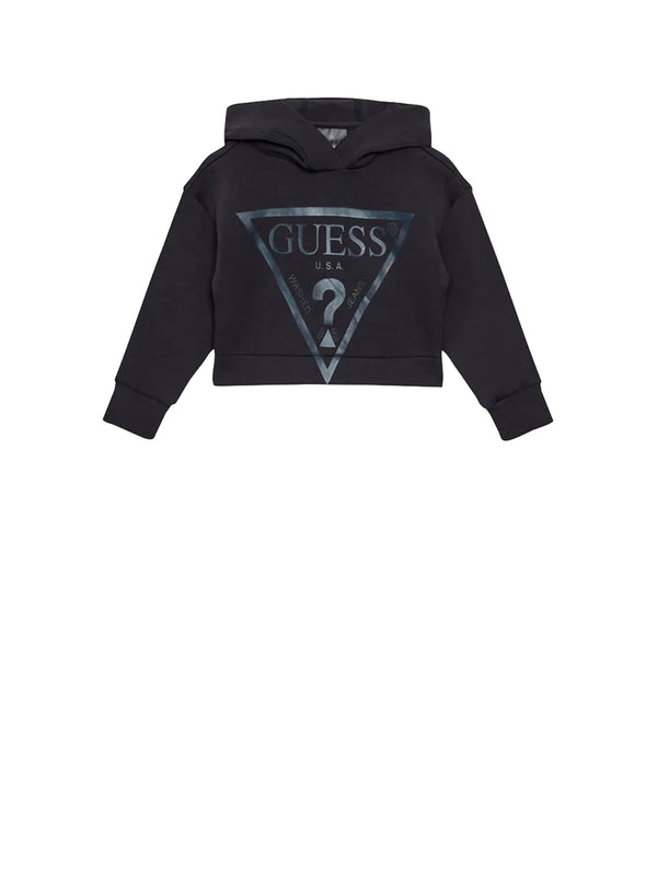 GUESS 2 USCITA Felpa Bambina con cappuccio modello cropped