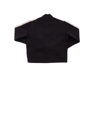 GUESS Felpa con bande su spalle a contrasto