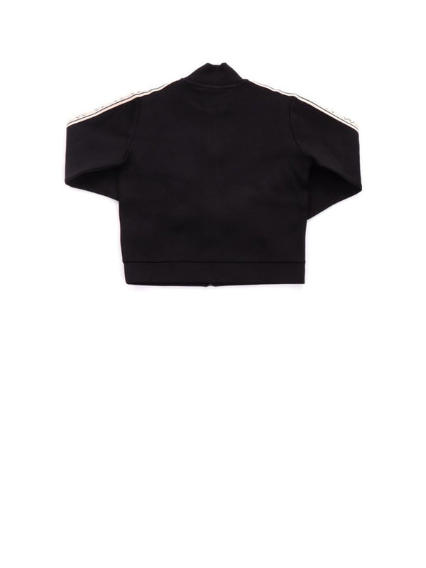 GUESS Felpa con bande su spalle a contrasto