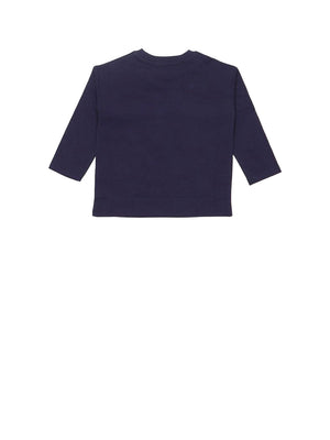 KENZO T-shirt Unisex Bimbo con stampa frontale multicolor