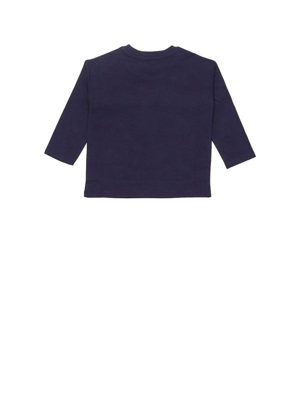 KENZO T-shirt Unisex Bimbo con stampa frontale multicolor