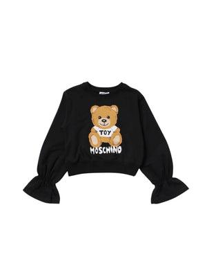MOSCHINO Maglia Bambina con scollatura a girocollo
