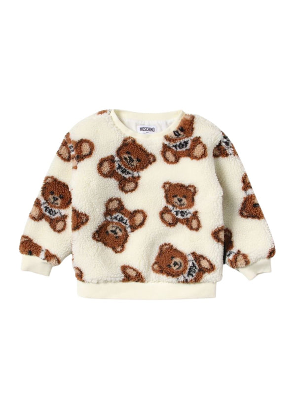MOSCHINO Maglione Bambina con stampa Teddy