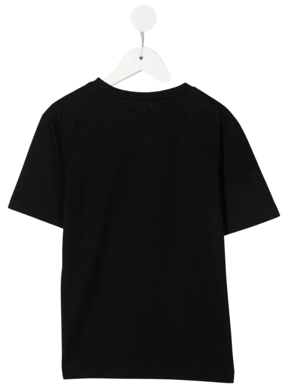 MOSCHINO T-shirt Bambin con stampa a righe e Teddy