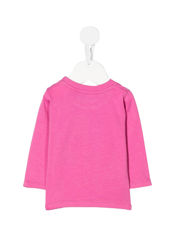 MOSCHINO ABBIGLIAMENTO T-shirt Bambina in cotone con stampa Teddy