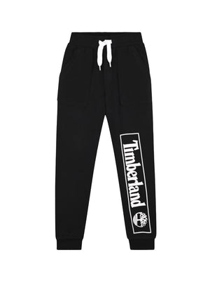 TIMBERLAND Pantatuta Bambino nero con vita elastica