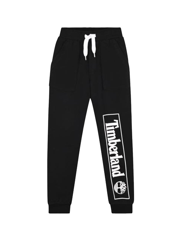 TIMBERLAND Pantatuta Bambino nero con vita elastica