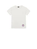 COLMAR T-shirt Ragazza Bianco girocollo con logo