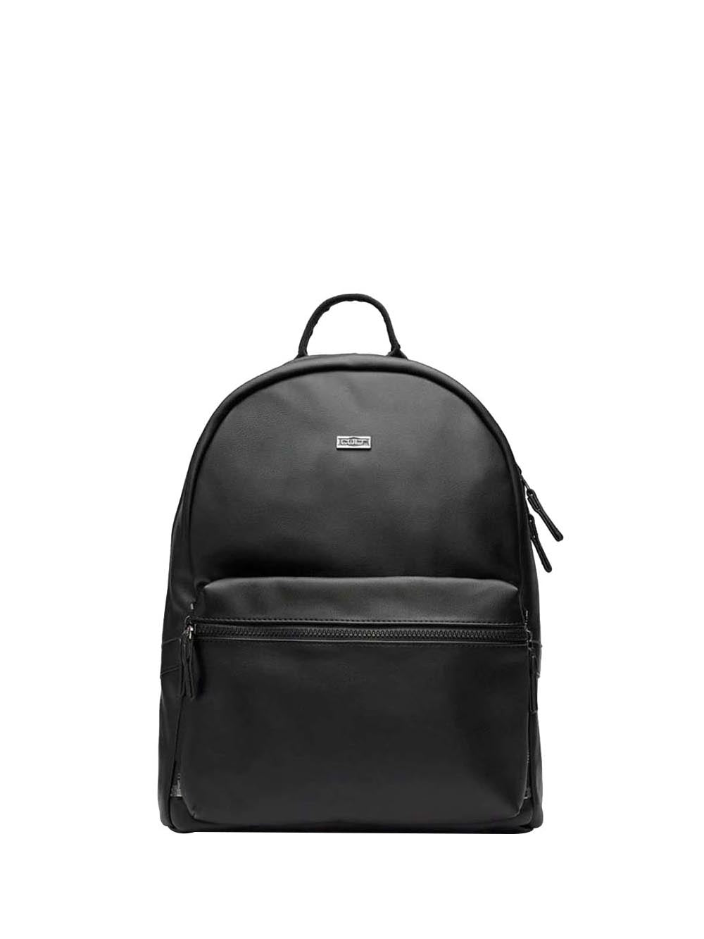 CULT Zaino Unisex Nero con tasca esterna