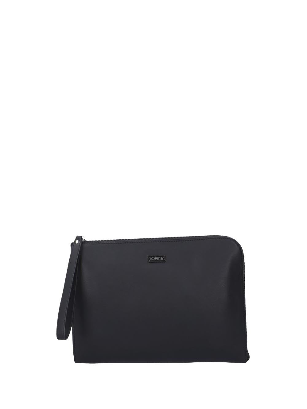 CULT Pochette Unisex Nero con manico da polso