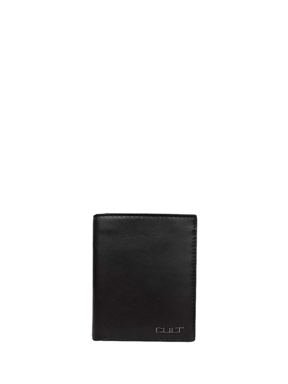 CULT Portafogli Unisex Nero con logo