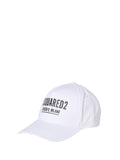 Cappello Unisex Bianco con visiera rigida