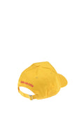 DSQUARED2 Cappello Unisex Ragazzo Giallo con visiera e logo