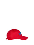 DSQUARED2 Cappello Unisex Ragazzo Rosso con visiera e logo