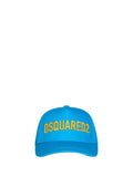 DSQUARED2 Cappello Unisex Ragazzo Turchese con visiera