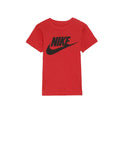 NIKE T-shirt Ragazzo Rosso in cotone con logo