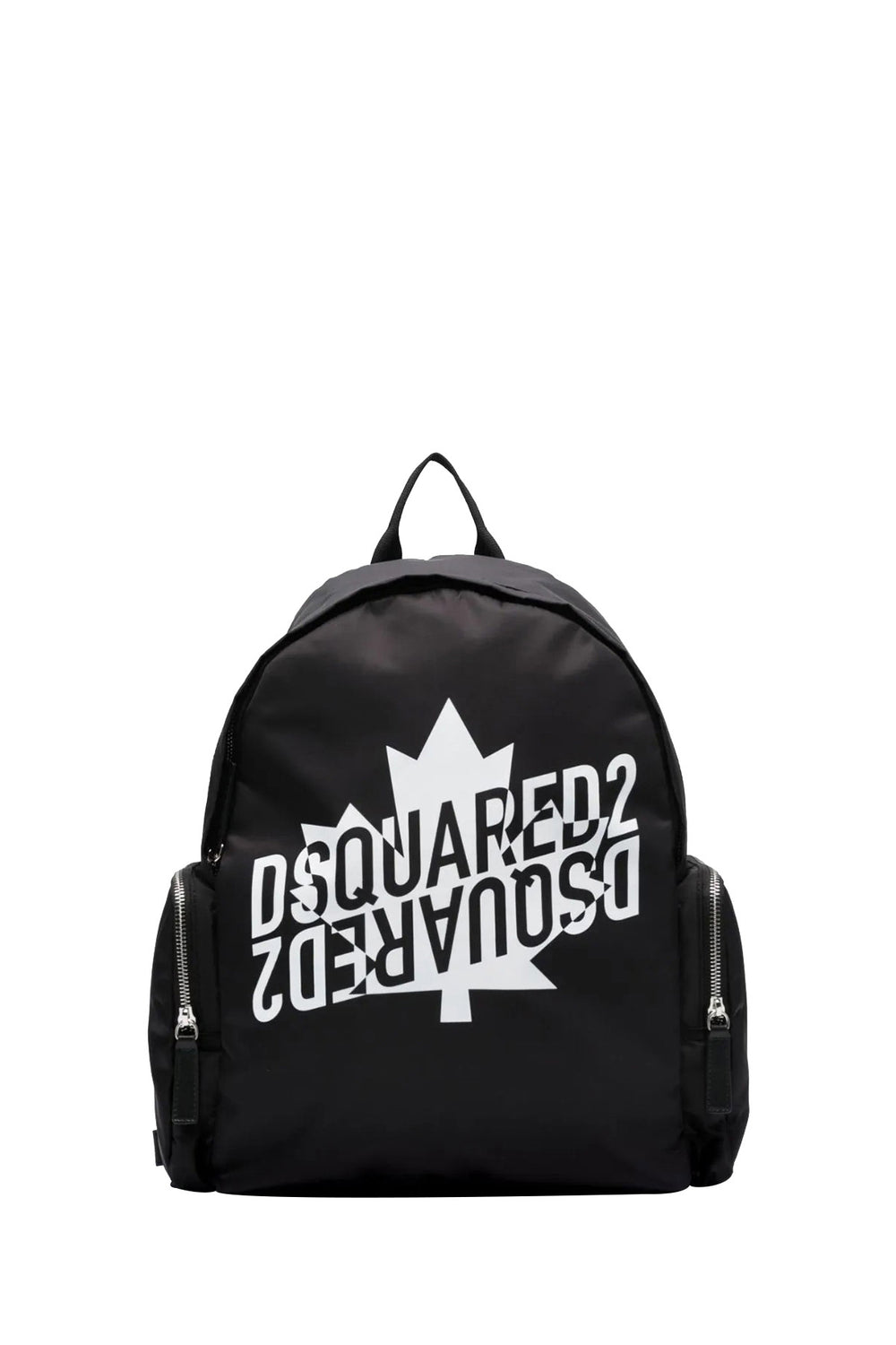 DSQUARED2 PRE Zaino Bambino Logo Frontale Nero