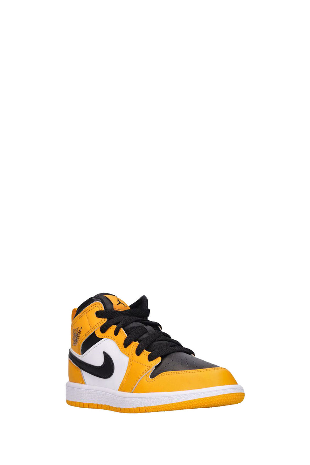 JORDAN Sneakers Donna Air Jordan 1 Mid Giallo Nero Bianco