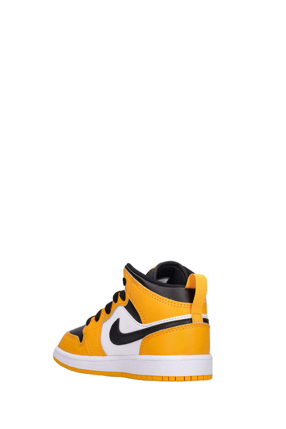 JORDAN Sneakers Donna Air Jordan 1 Mid Giallo Nero Bianco