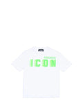 DSQUARED ICON T-Shirt Unisex Bimbo - Multicolore