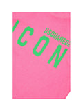 DSQUARED ICON T-Shirt Unisex Bimbo - Rosa