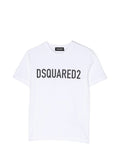 DSQUARED2 T-Shirt Relax Eco Unisex Bimbo - Bianco
