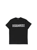 DSQUARED2 T-Shirt Relax Eco Unisex Bimbo - Nero