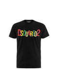 DSQUARED2 T-Shirt Unisex Bimbo - Nero