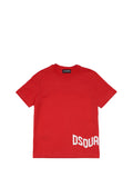 DSQUARED2 PRE T-Shirt UNISEX BIMBO - Rosso
