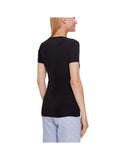 GUESS 2 USCITA T-Shirt Donna - Nero