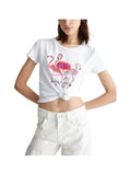 LIU.JO WHITE2 T-Shirt Donna - Bianco