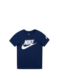 NIKE T-Shirt Blu/bianco